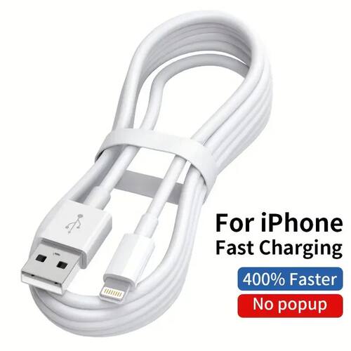 1PC 3PCS MFi Certified Carplay Cable Car Charger Cord USB A to Lightning Cable Quick Charging for iP