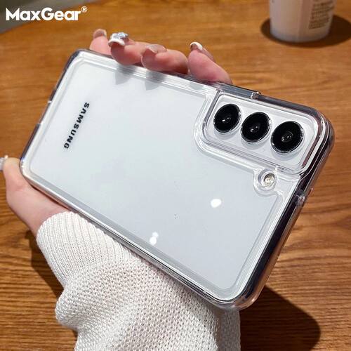 Luxury Transparent Shockproof Case for Samsung S24 S23 S22 S
