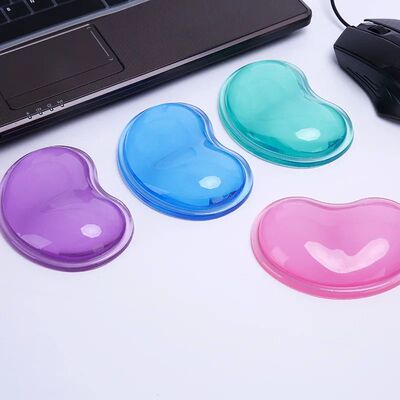 wavy comfort gel computer mouse hand wrist rests support cus