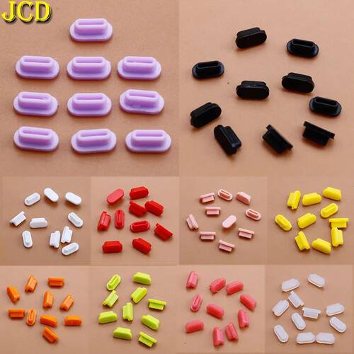 10pcs Type-C USB Charging Port Dust Plug Silicone Anti-dust