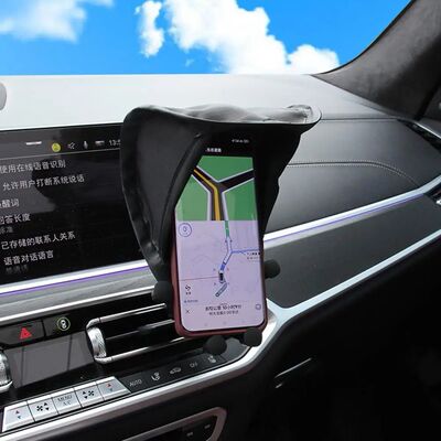 Mobile Phone Sunshade Rain Sun Protection Silver-Plated Car