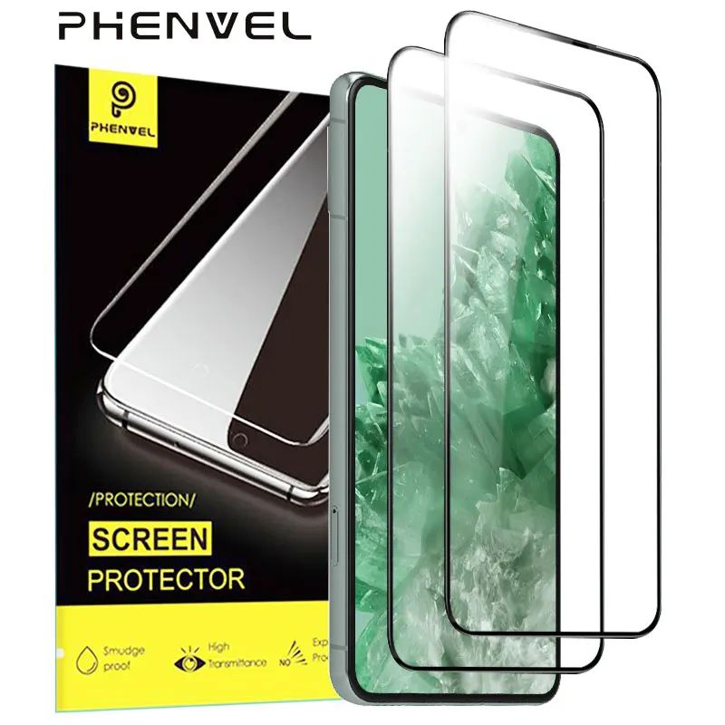 2Pc Safety cover Screen Protector Protective Glass For Google Pixel 9 Pro xl 8 8A 7A 5 6 6A 7 5a 4A