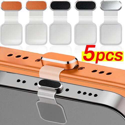 Universal Anti-lost Metal Type C Dust Plugs for iPhone 18 17