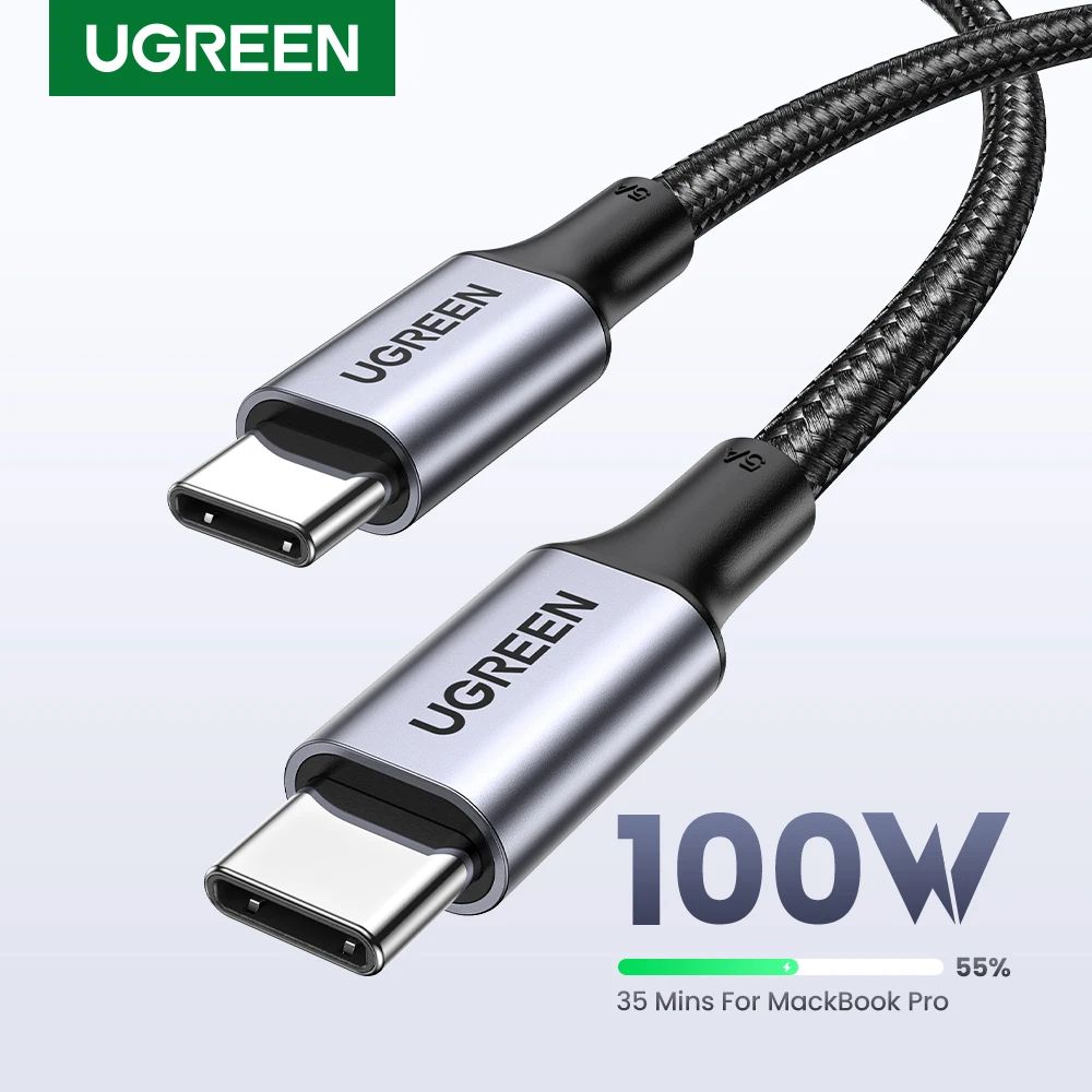 100W USB C to USB C Charging Cable for MacBook MateBook Samsung Galaxy S9 PD100W 5A QC4.0 Quick Char