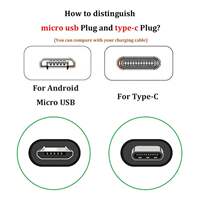 Quick Phone Charger Type-C USB Cable Quick Charge EU Plug For Motorola Moto G8 G9 G7 Power Plus Play thumbnail 8