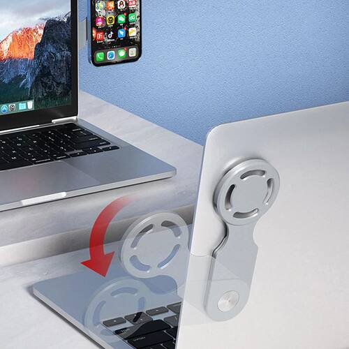 Magnetic Laptop Screen Phone Holder For Magsafe For IOS 12 1