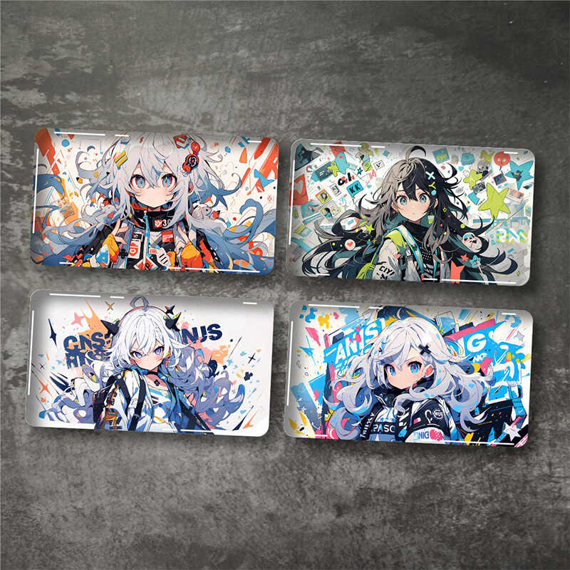 可爱少女骑士动漫卡通3D滴胶贴