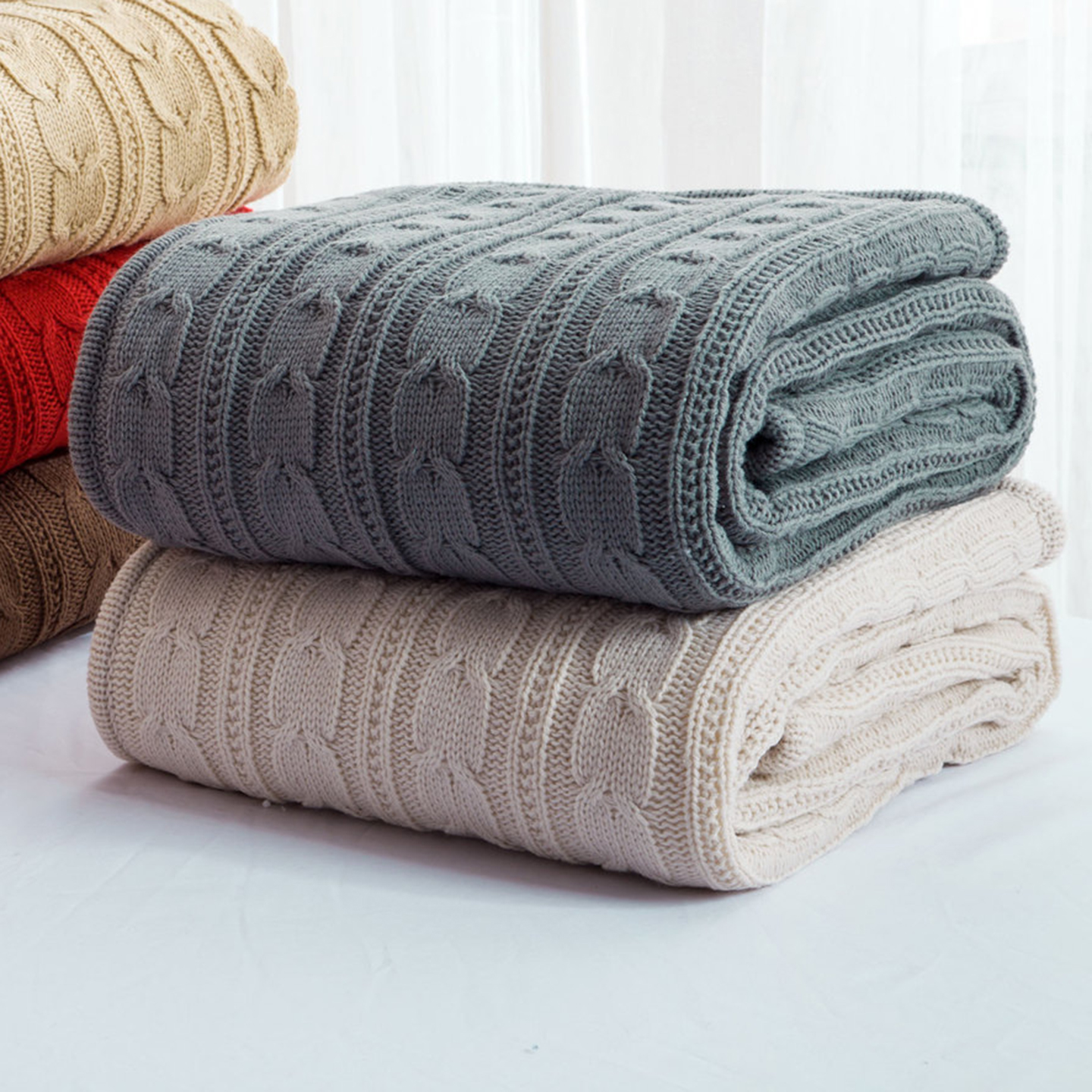 纯棉珊瑚绒毛毯冬季加厚双层毛巾被子办公室午睡毯子宿舍沙发盖毯