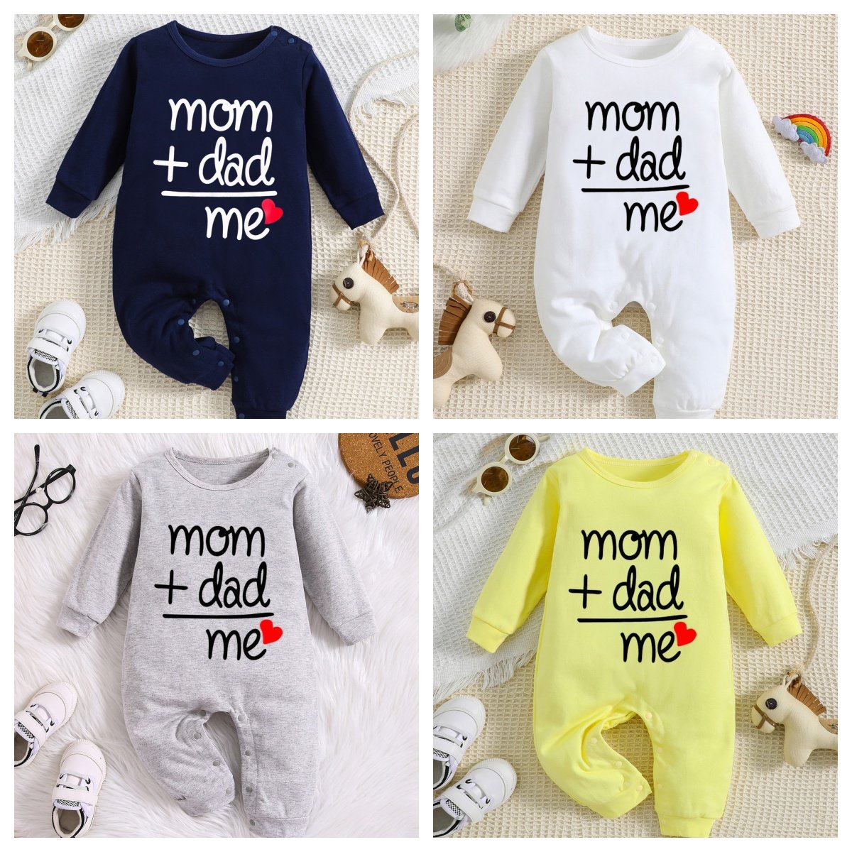 厂家直销婴幼儿长袖纯棉春秋网红新款爱心me粉女宝连体衣男宝哈衣,童装/婴儿装/亲子装,连身衣/爬服/哈衣,淘宝优惠券,粉丝福利购,淘宝优惠卷