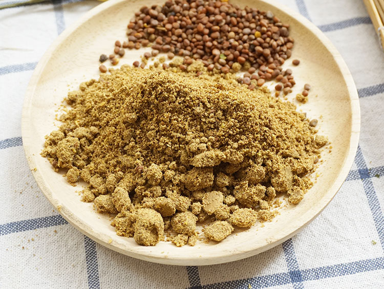 纯正莱菔子粉降除胀贴500克包邮 另有炒白芥子粉紫苏子粉可炒熟