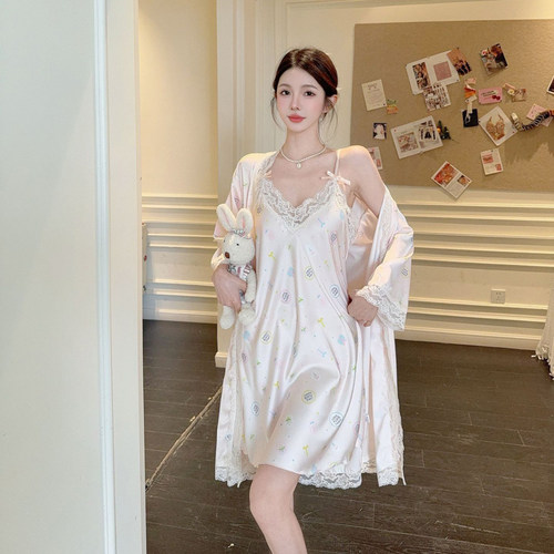 女士性感蕾丝花边吊带睡衣