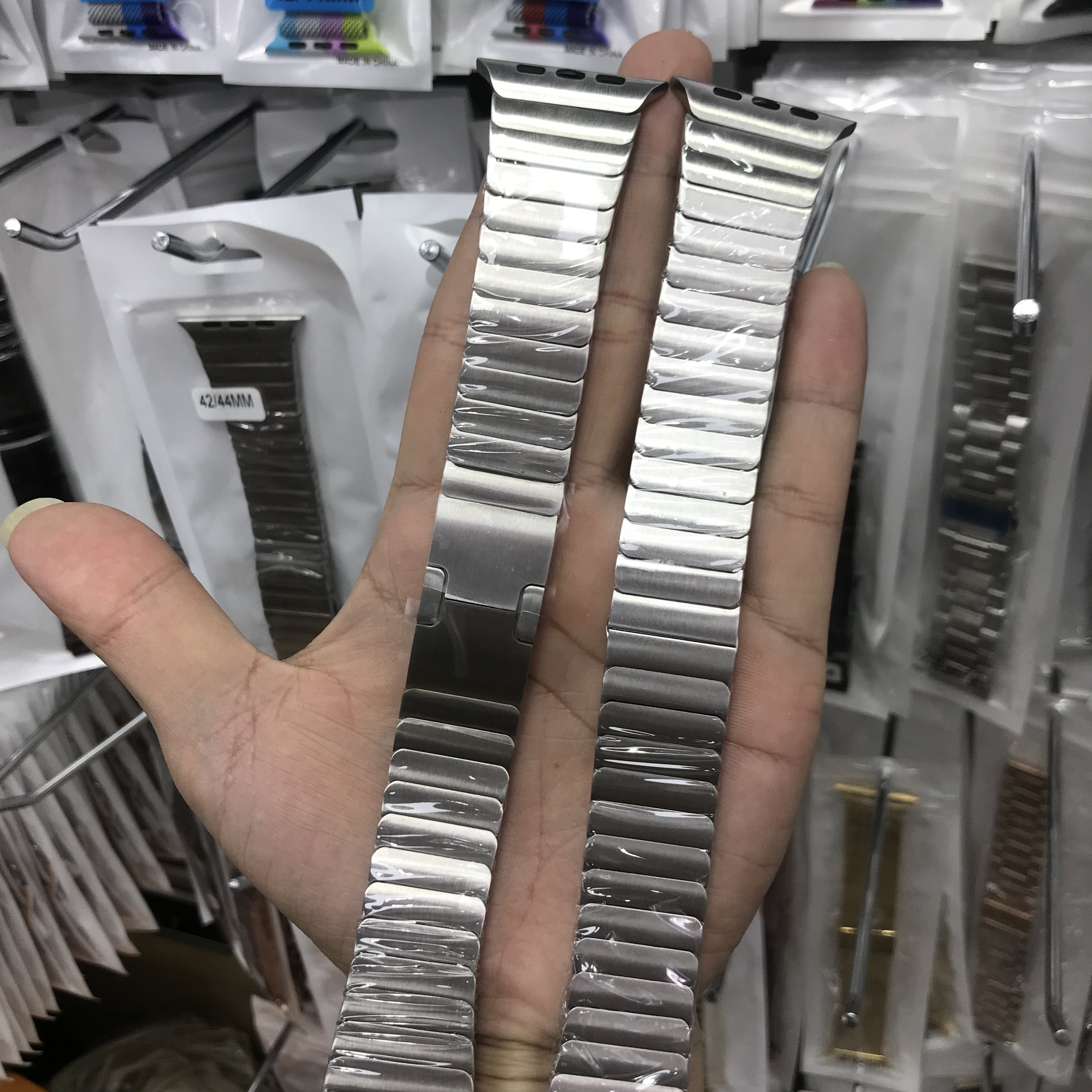 【华强北工艺】适用苹果iwatchs11手表带ultra123代s10金属不锈钢