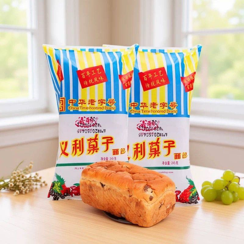 义利果子面包老北京果子面包245g果料面包老北京老字号面包特产