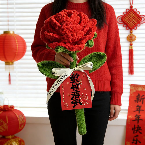 2026新年巨型手持玫瑰花束送她