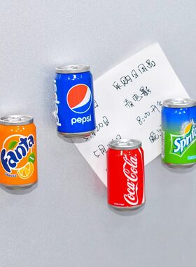 立体仿真迷你易拉罐磁性冰箱贴