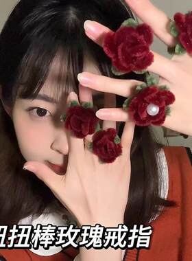 情人节送女朋友自制成品玫瑰花