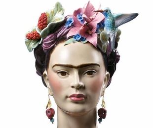 代购 雕像摆件雕塑陶瓷 Lladro1983弗里达卡罗01001983墨西哥限量版