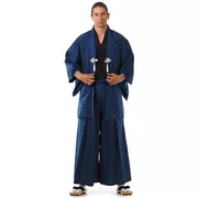 Mua kimono Samurai truyền thống của Nhật Bản Kendo Gi 袴 quần Haori bên ngoài phù hợp với màn trình diễn cosplay 3 - Cosplay