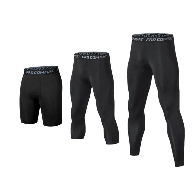 Mens Compression Pants Tights Cool Dry Leggings Sports Basel