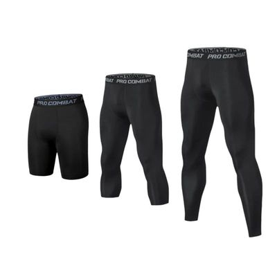Mens Compression Pants Tights Cool Dry Leggings Sports Basel