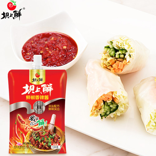 坝上鲜拌饭袋装130g辣椒酱