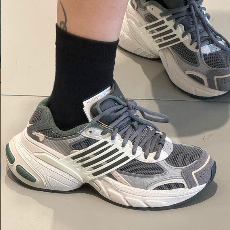 阿迪达斯三叶草男鞋ADISTAR XLG厚底增高运动休闲鞋老爹鞋IE3912