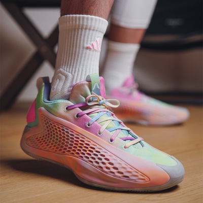 阿迪达斯爱德华兹华子AE1 专业运动实战中帮篮球鞋 JI4068 JI4065