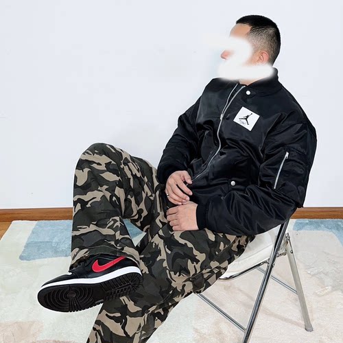 耐克棉服男JORDAN双面穿立领保暖运动棒球夹克DQ7345-010