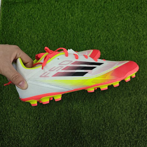 阿迪达斯Adidas男子F50中端AG短钉训练运动场上比赛足球鞋 IE1262