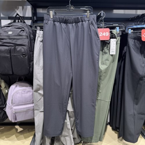 Skechers斯凯奇男士黑色直筒运动长裤亲肤透气舒适休闲裤P126M068