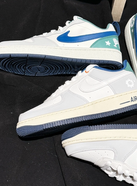 耐克Nike Air Force 1 LV8 AF1灰白色低帮休闲板鞋 HM3721-111
