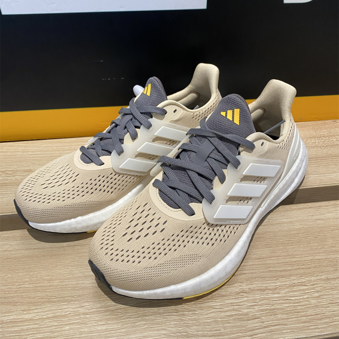 Adidas阿迪达斯男鞋Pureboost 23网面透气运动缓震跑步鞋IF1545