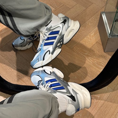 Adidas阿迪达斯MEGASTRIDE男女透气运动缓震网面透气老爹鞋JR6330