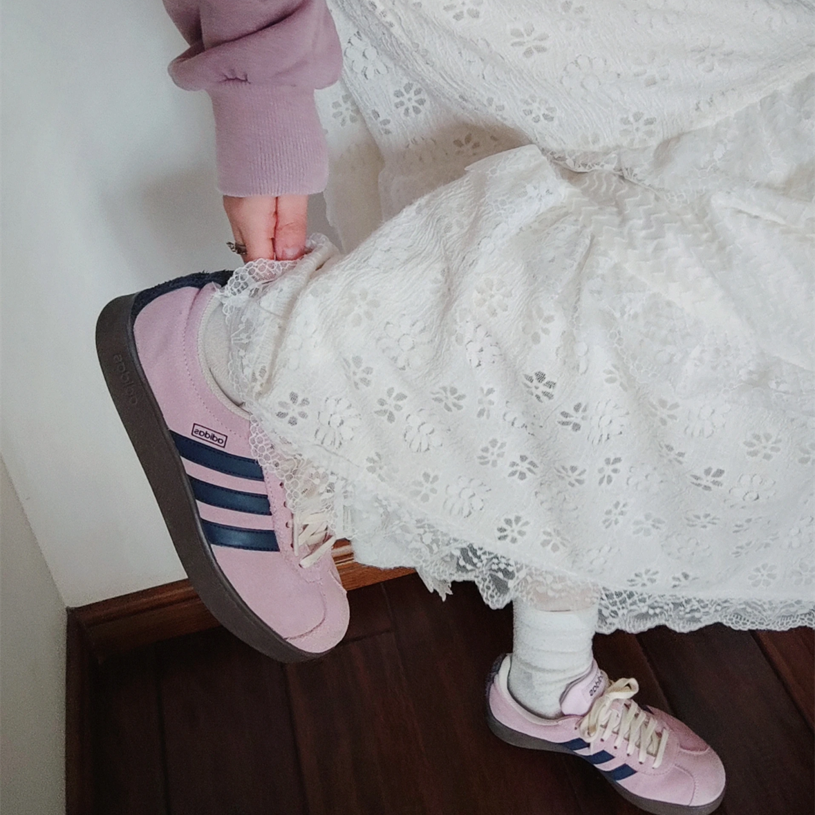 阿迪达斯VL court 2.0T头德训男女运动休闲低帮板鞋KK4650 JR8309