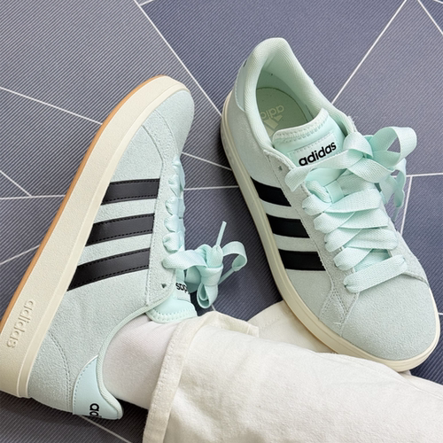 ADIDAS阿迪达斯GRAND COURT BASE 00s男女同款低帮板鞋JR7077