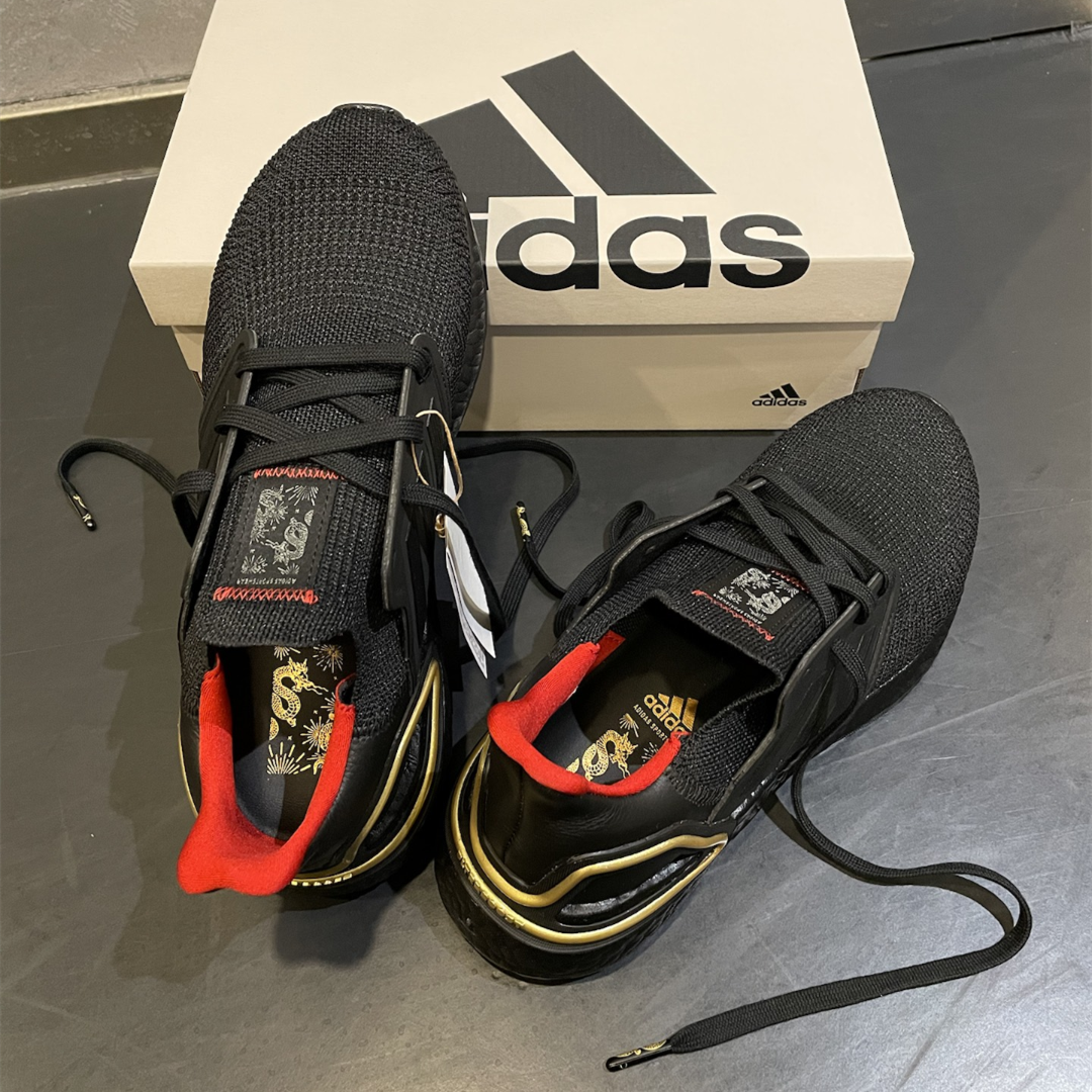 阿迪达斯ULTRABOOST 20 CNY新年款男子透气慢跑运动跑步鞋IF9269
