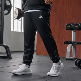 ADIDAS阿迪达斯男子新款 IS6150 系带松紧腰健身锻炼休闲束脚长裤