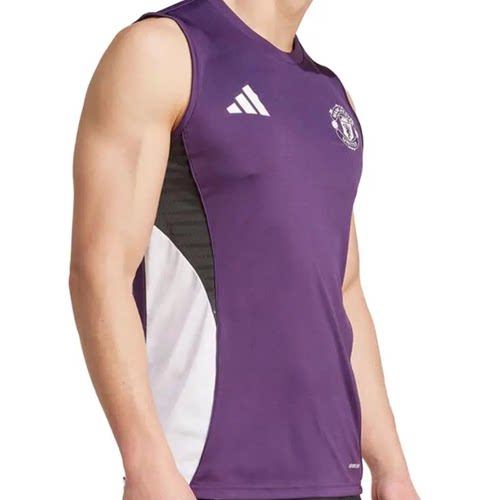 Adidas阿迪达斯夏季款男士无袖训练足球运动休闲背心T恤 JP3110