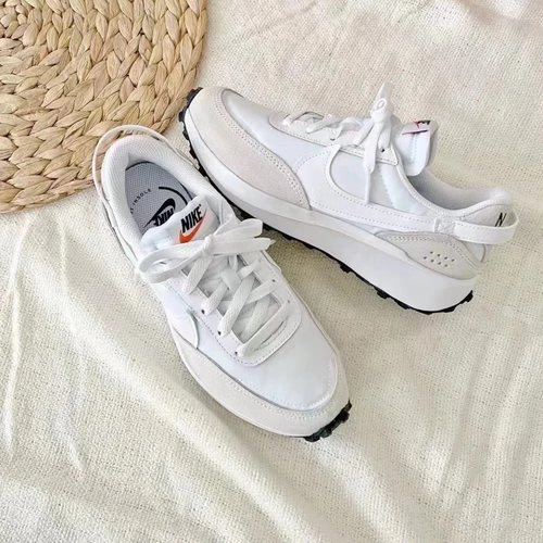 瑕疵+断码/Nike耐克女鞋华夫格复古慢跑鞋休闲运动鞋DH9523-100