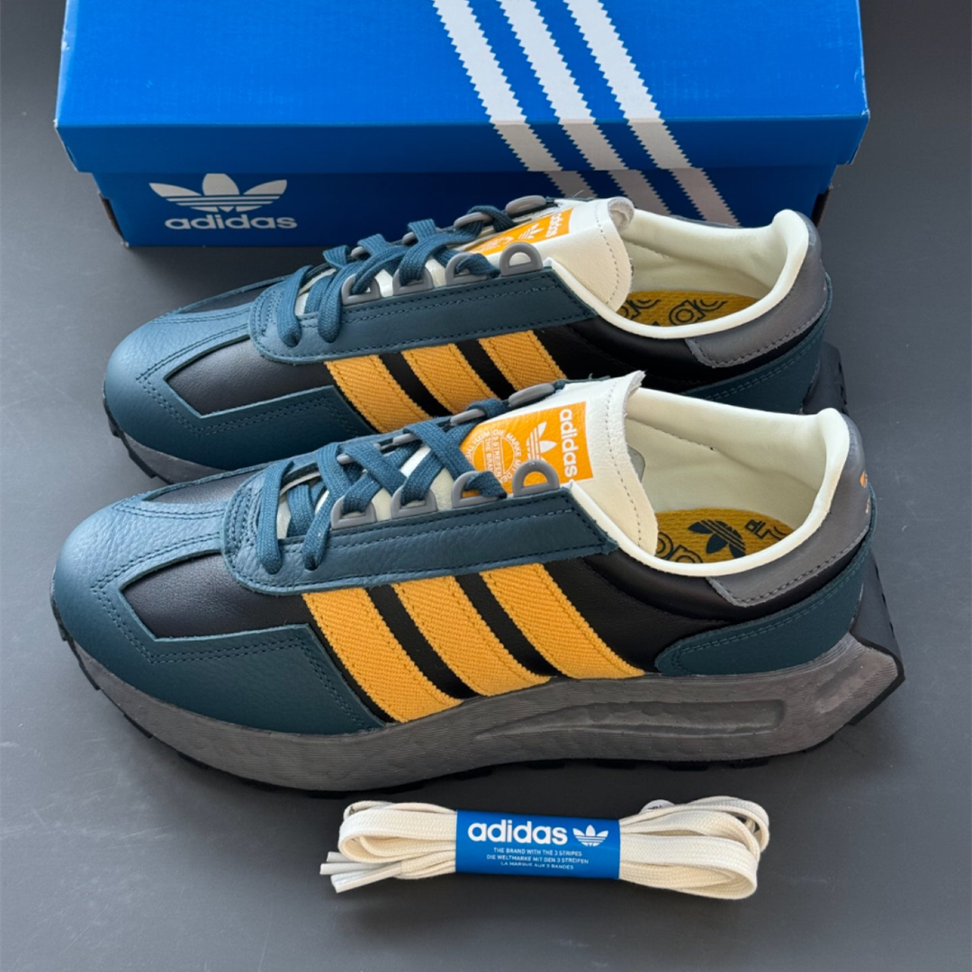 Adidas阿迪达斯三叶草RETROPY E5男女缓震透气休闲运动鞋 ID6144