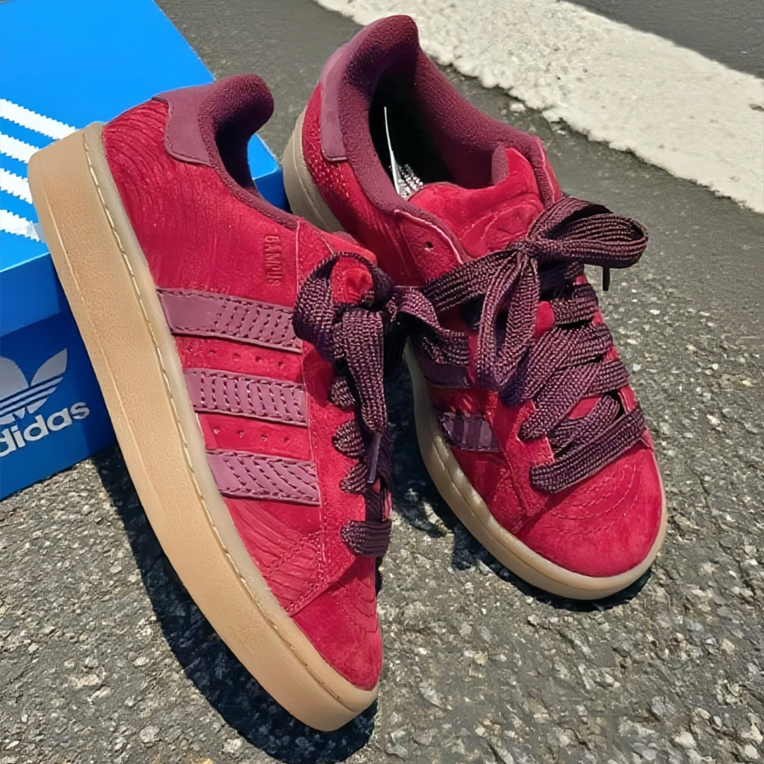 阿迪达斯三叶草CAMPUS 00s男女鞋运动休闲透气板鞋面包鞋IF4335