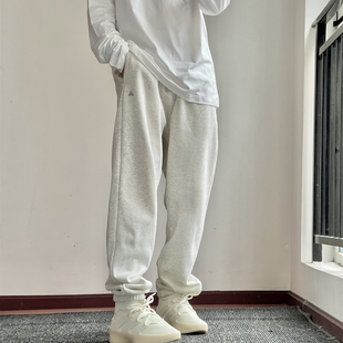 ADIDAS阿迪达斯26春新款 IW1630 男针织加绒束脚篮球休闲运动长裤