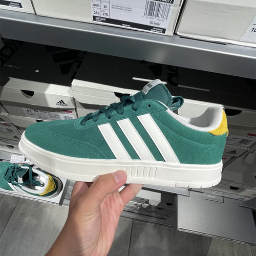 ADIDAS阿迪达斯男女鞋GRADAS复古翻毛皮运动休闲网球板鞋 IH8549