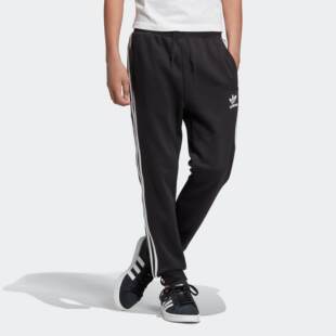 Adidas阿迪达斯三叶草大童运动裤 DV2872 子束脚透气休闲针织长裤
