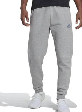 ADIDAS阿迪达斯男款纯色印花Logo束脚休闲运动裤小脚裤子HP1949