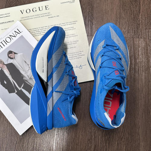 Adidas Adizero Prime X3 STRUNG 男子低帮碳板竞速跑步鞋JQ0615