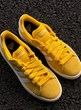 Adidas阿迪达斯男女板鞋低帮翻毛皮运动低帮休闲鞋 IH6188 6185