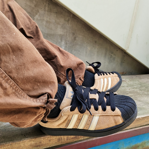 Adidas阿迪达斯SUPERSTAR II男女同款低帮舒适耐磨休闲板鞋JQ3221