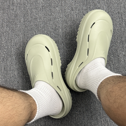 Adidas阿迪达斯OZWAVE CLOG男女缓震回弹厚底老爹运动拖鞋 JR9274