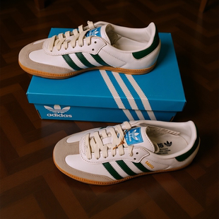 阿迪达斯三叶草SAMBA OG 男女款经典运动鞋复古德训t头鞋 IE3437